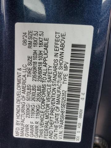 2025 HONDA CR-V SPORT - 7FARS6H81SE025352