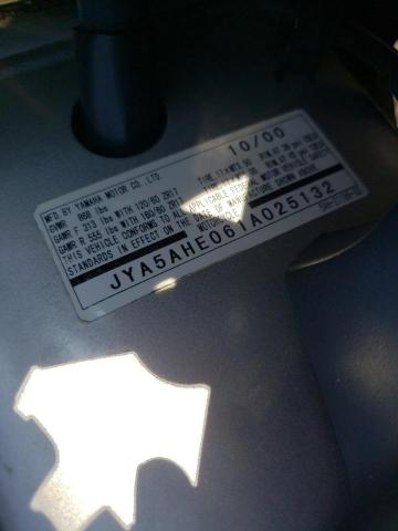 2001 YAMAHA YZF600 R JYA5AHE061A025132