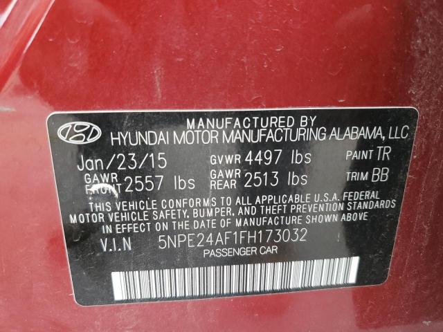 2015 HYUNDAI SONATA SE - 5NPE24AF1FH173032
