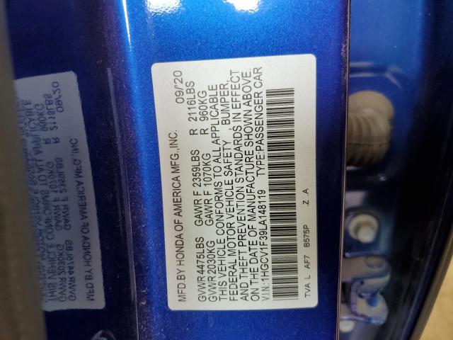 2020 HONDA ACCORD SPO - 1HGCV1F39LA148119