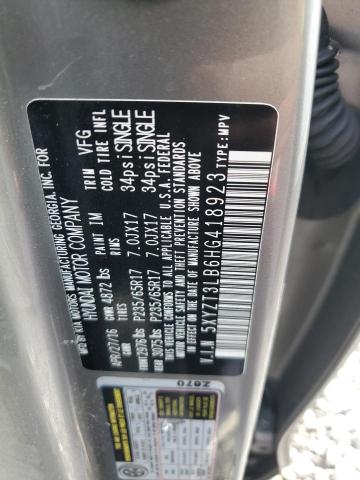 2017 HYUNDAI SANTA FE S - 5XYZT3LB6HG418923