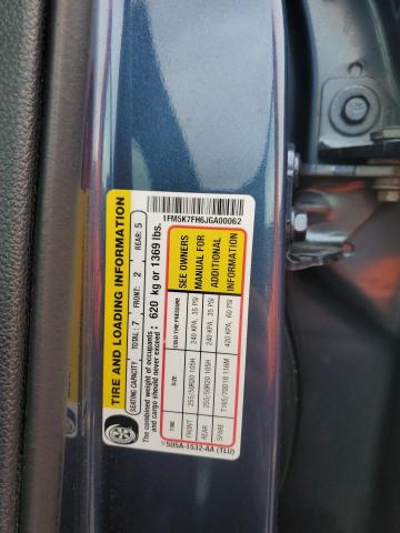 2018 FORD EXPLORER L - 1FM5K7FH6JGA00062
