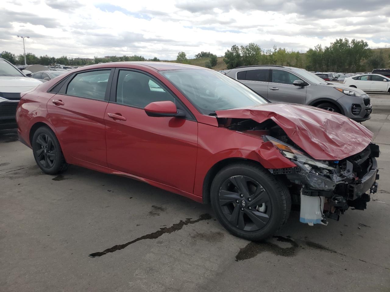 Lot #2921814508 2021 HYUNDAI ELANTRA SE