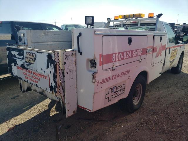 FORD F350 SRW S 2001 white chassis gas 1FDSF34L31EC08984 photo #4