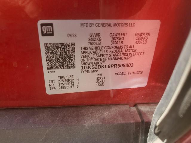 2023 GMC YUKON DENA - 1GKS2DKL9PR508303