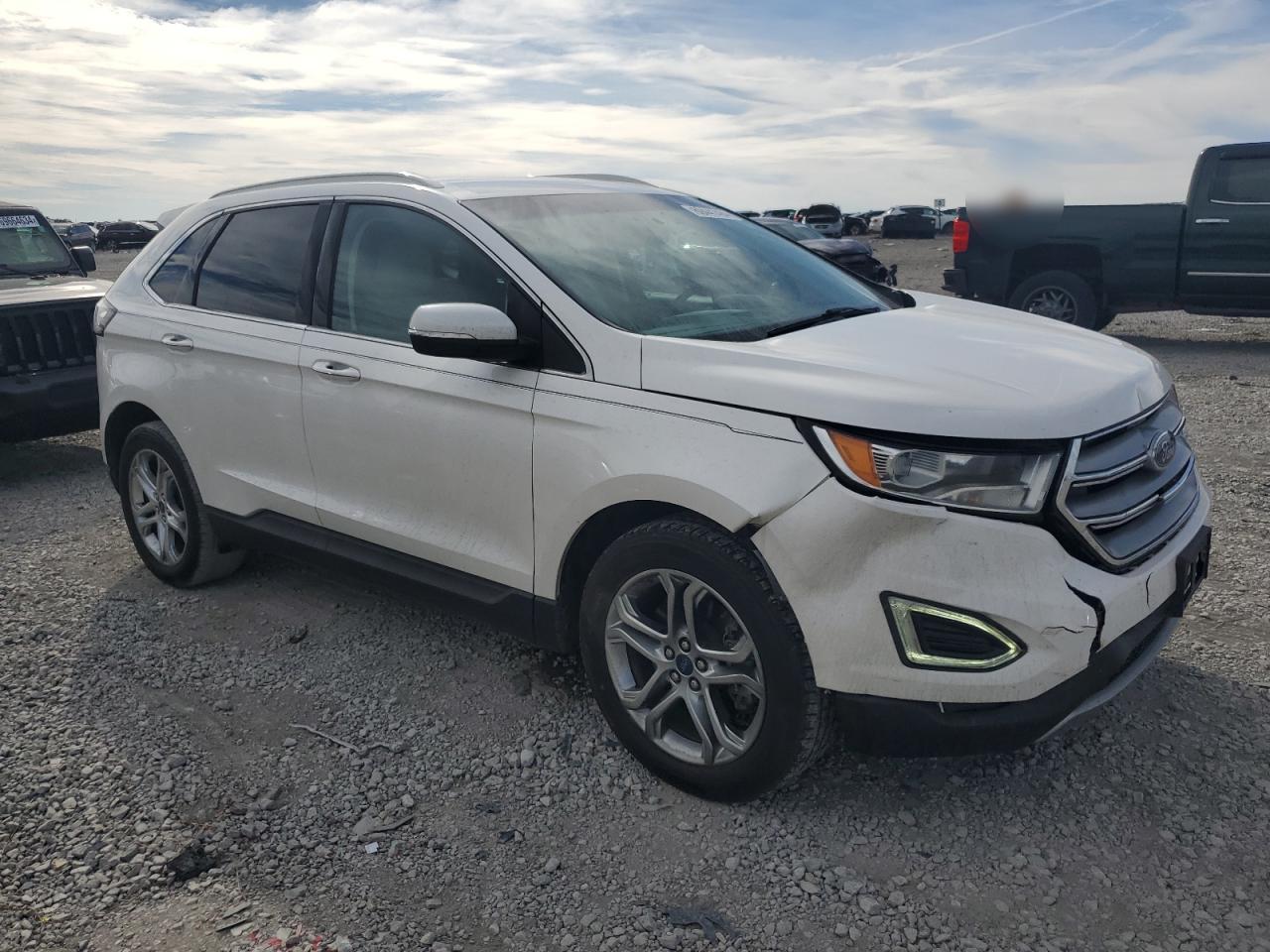 Lot #2826466906 2015 FORD EDGE TITAN