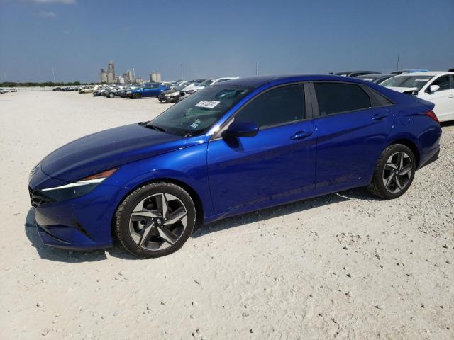 HYUNDAI ELANTRA SE 2023 blue  gas KMHLS4AG7PU438572 photo #1