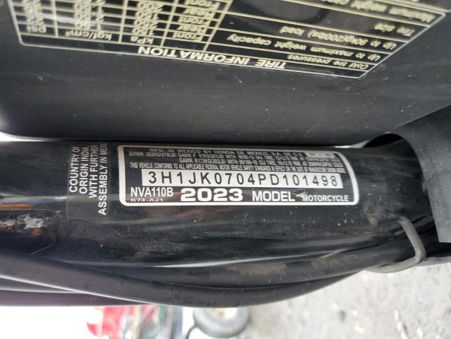 2023 HONDA NVA110 B 3H1JK0704PD101498