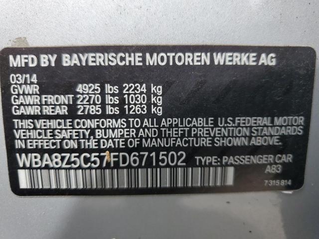 VIN WBA8Z5C57FD671502 2015 BMW 3 Series, 328 Xigt S... no.13