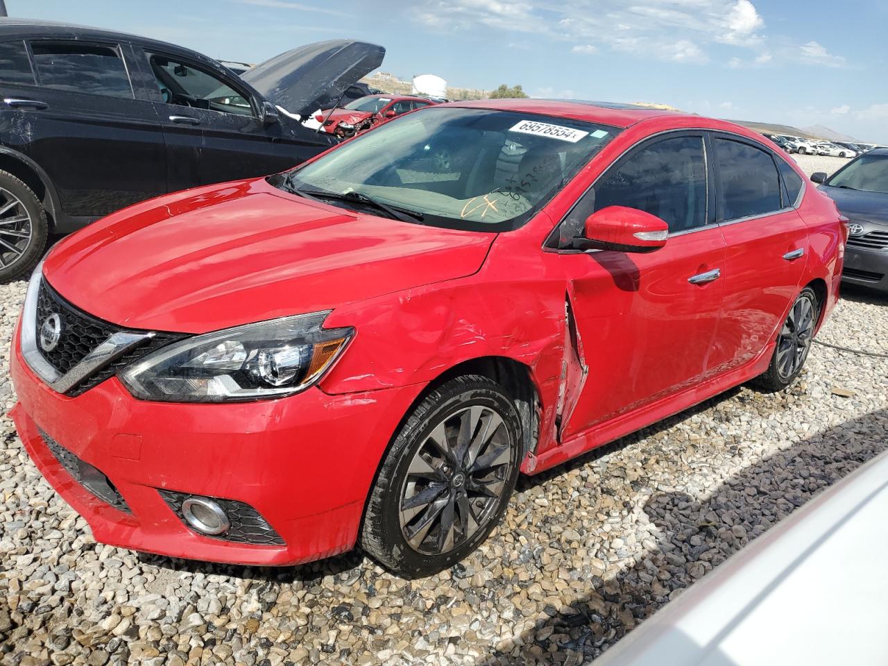 Lot #3028851082 2019 NISSAN SENTRA SR