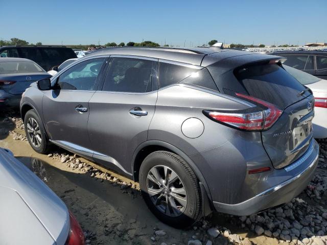 NISSAN MURANO S 2017 gray  gas 5N1AZ2MGXHN203887 photo #3