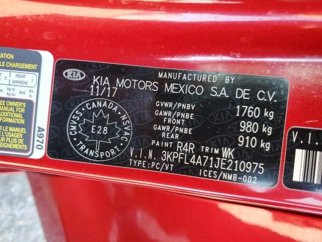 2018 KIA FORTE LX - 3KPFL4A71JE210975
