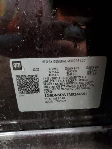 2021 CADILLAC CT5 PREMIU 1G6DN5RW7M0144581