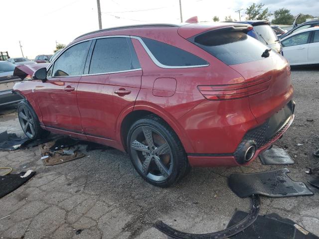 GENESIS GV70 BASE 2022 red  gas KMUMCDTC4NU010789 photo #3