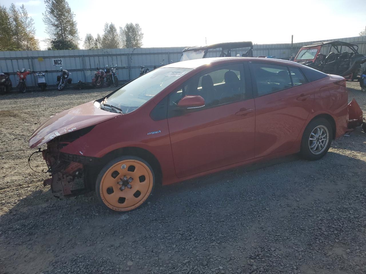 Lot #2972533981 2022 TOYOTA PRIUS LE