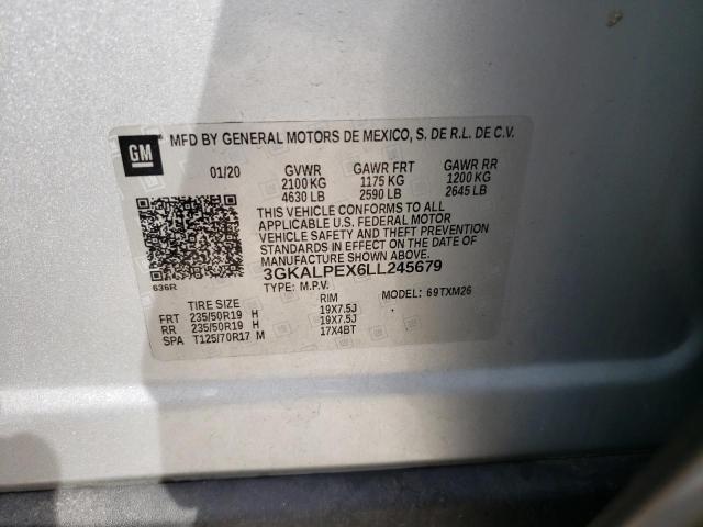 VIN 3GKALPEX6LL245679 2020 GMC Terrain, Slt no.13