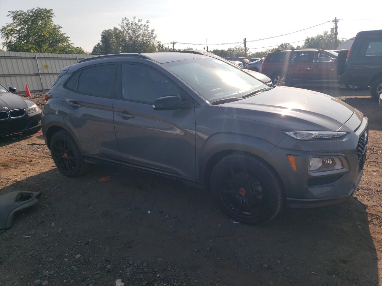 Lot #2943181391 2021 HYUNDAI KONA NIGHT