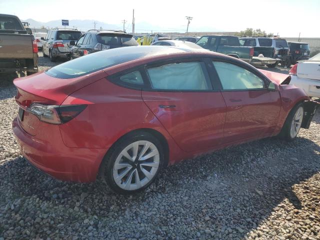 VIN 5YJ3E1EBXNF164217 2022 TESLA MODEL 3 no.3