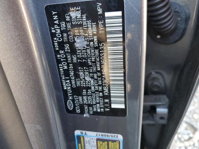 2018 HYUNDAI TUCSON SEL - KM8J3CA46JU603135