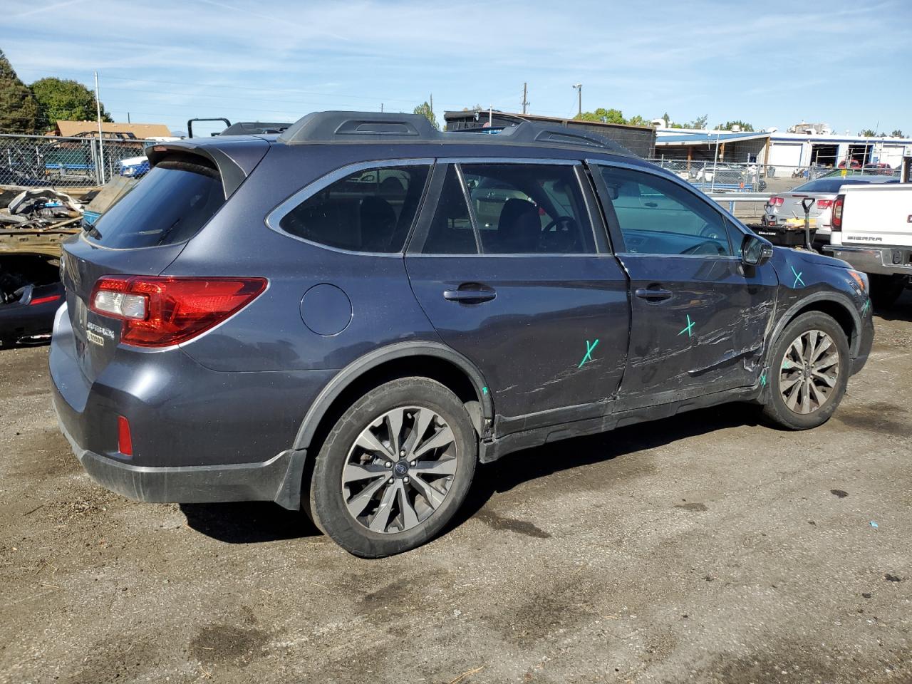 SUBARU OUTBACK 2. 2015 gray  gas 4S4BSBNC2F3361623 photo #4