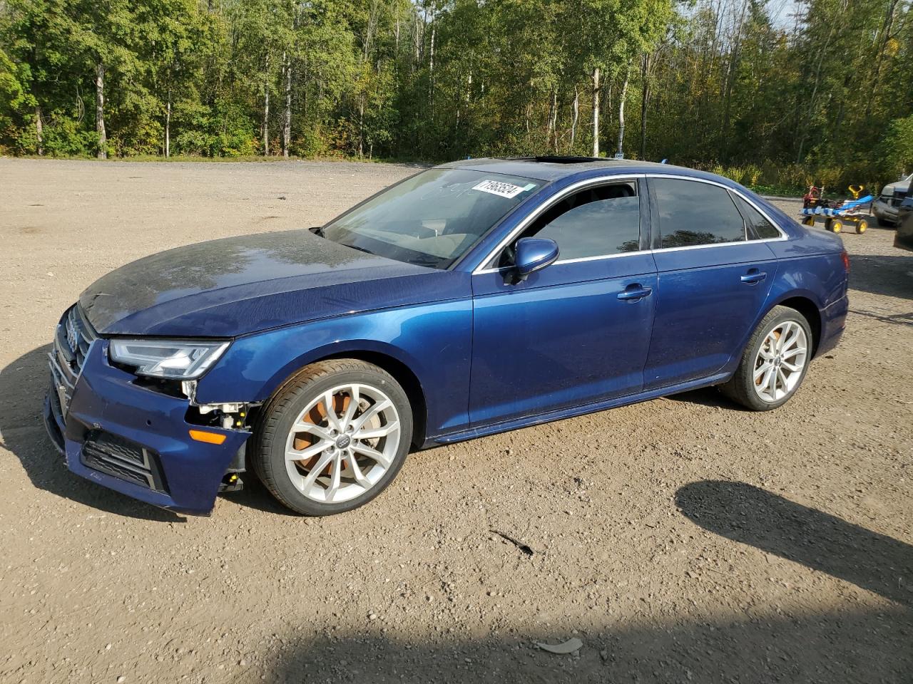 WAUBNAF43JA037093 AUDI A4 PROGRES 2018