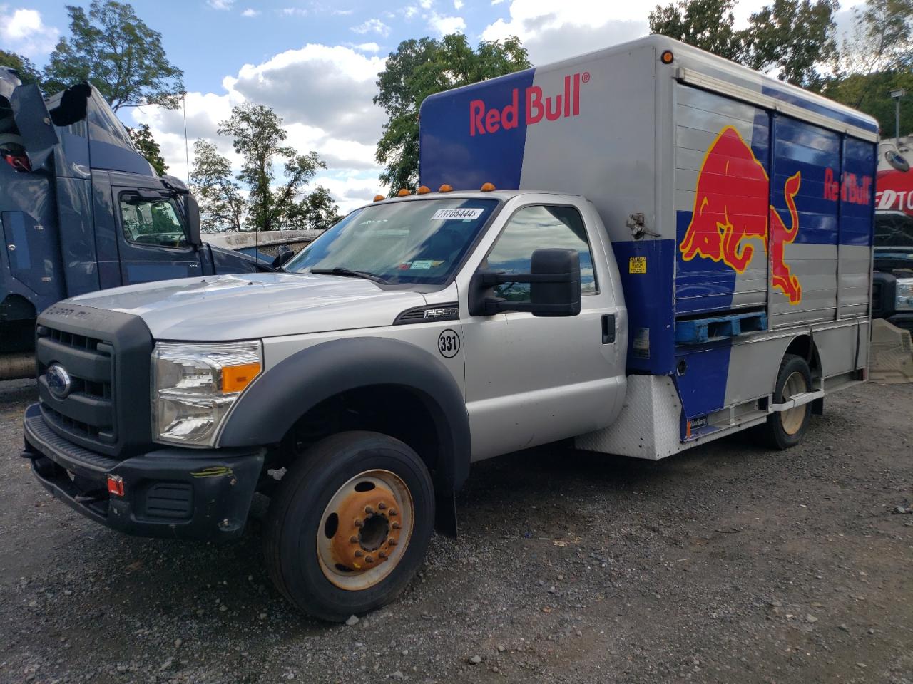 Lot #2888128267 2014 FORD F550 SUPER