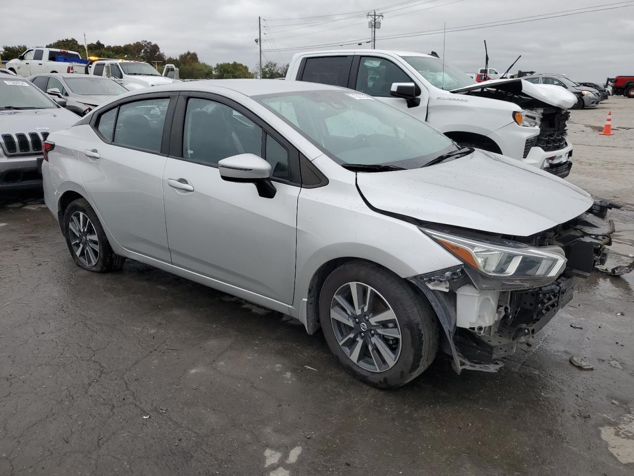 Lot #2945540173 2021 NISSAN VERSA SV