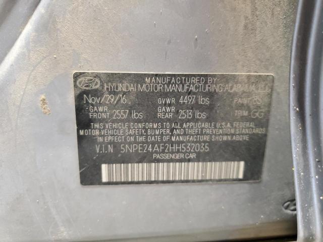 2017 HYUNDAI SONATA SE - 5NPE24AF2HH532035