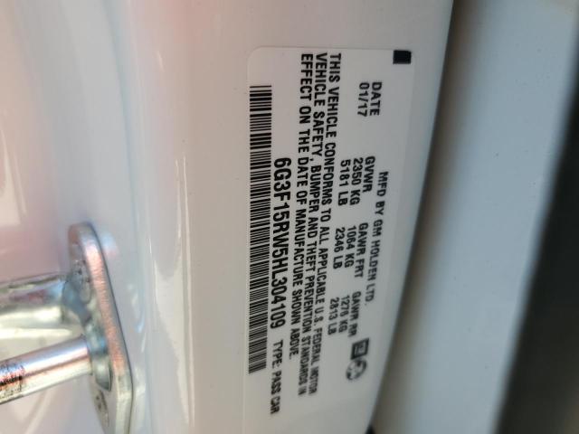 2017 CHEVROLET SS - 6G3F15RW5HL304109
