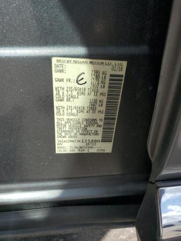 2018 NISSAN MURANO S - 5N1AZ2MH2JN125880