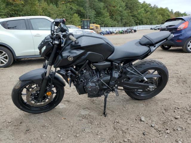 YAMAHA MT07 2022 black  gas JYARM32E5NA005195 photo #4