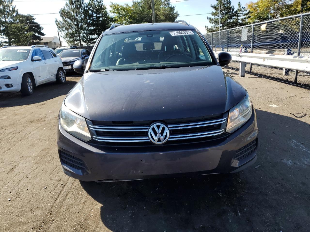 Lot #2895786828 2016 VOLKSWAGEN TIGUAN S