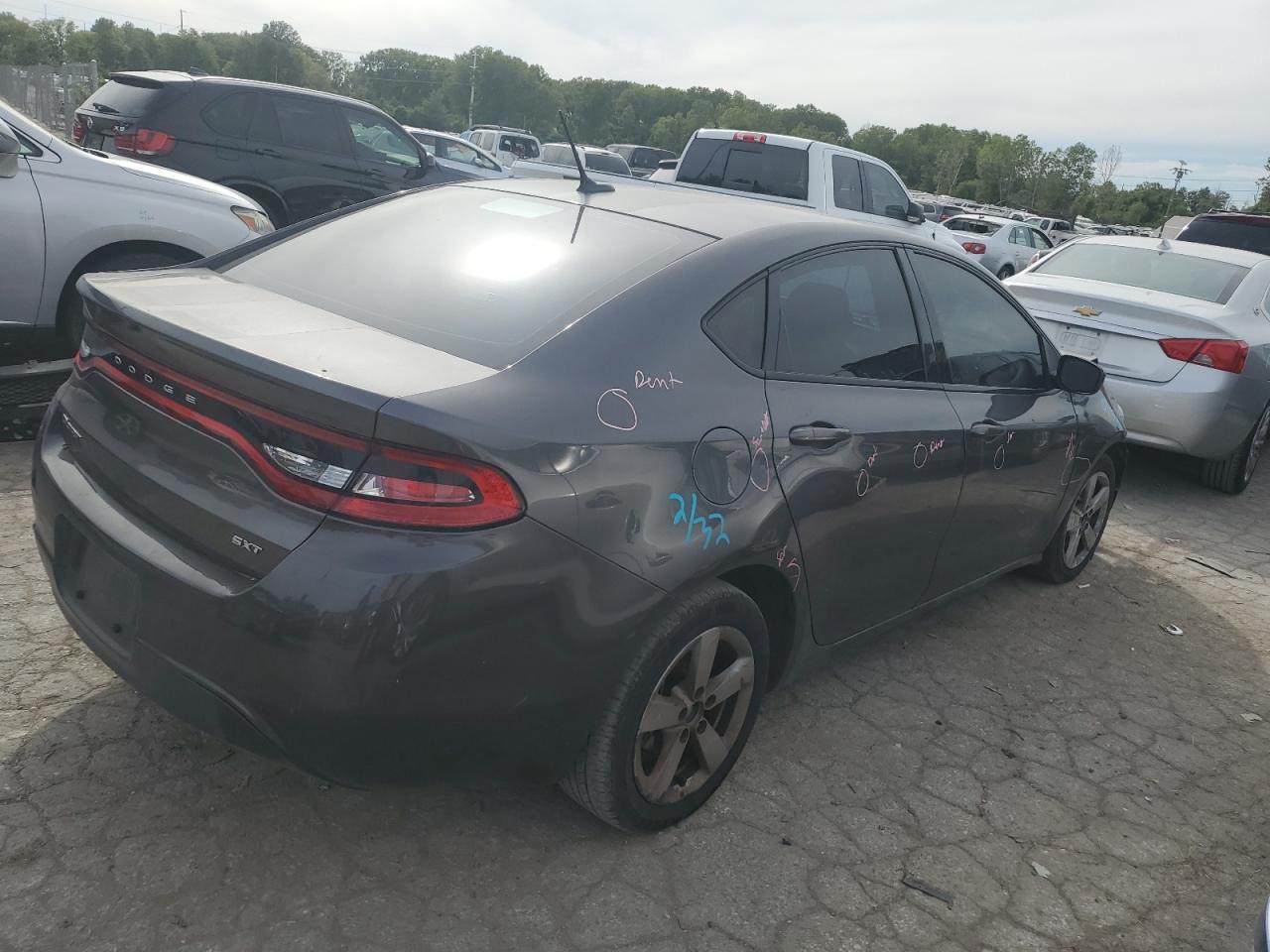 Lot #2806907870 2015 DODGE DART SXT