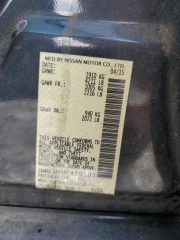 2015 NISSAN ALTIMA 2.5 - 1N4AL3AP3FC419501