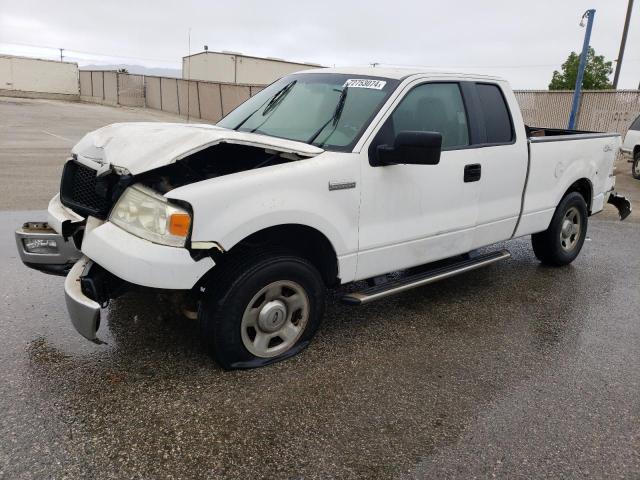 FORD F150 2005 white  gas 1FTPX14505FB25669 photo #1