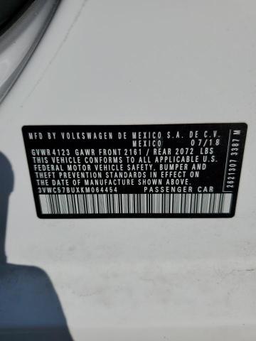2019 VOLKSWAGEN JETTA S - 3VWC57BUXKM064454