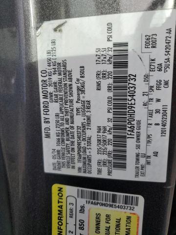 VIN 1FA6P0HD9E5403732 2014 Ford Fusion, SE no.12