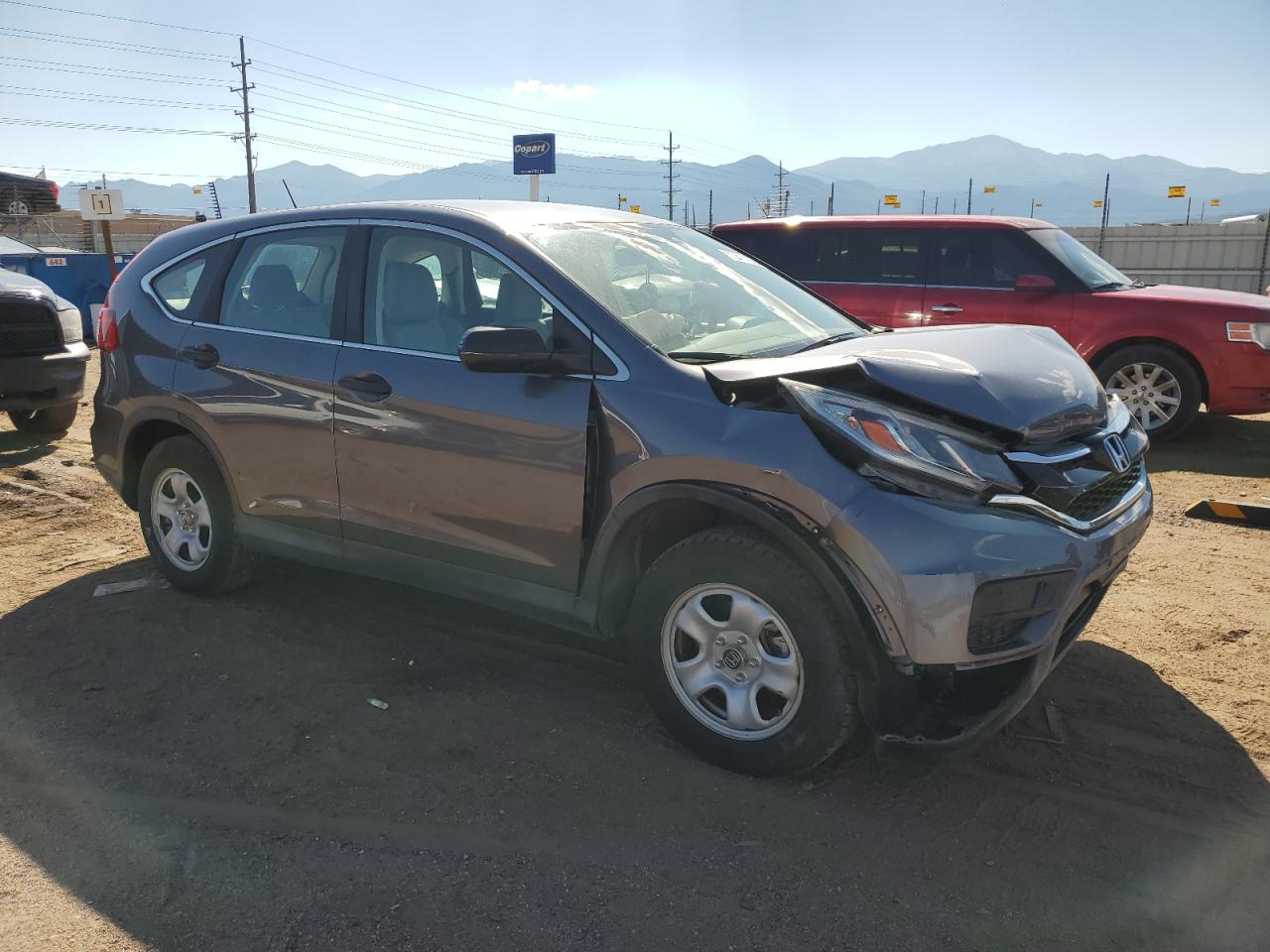 Lot #2869955574 2016 HONDA CR-V LX