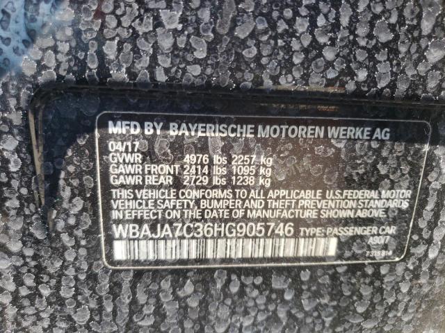 2017 BMW 530 XI - WBAJA7C36HG905746