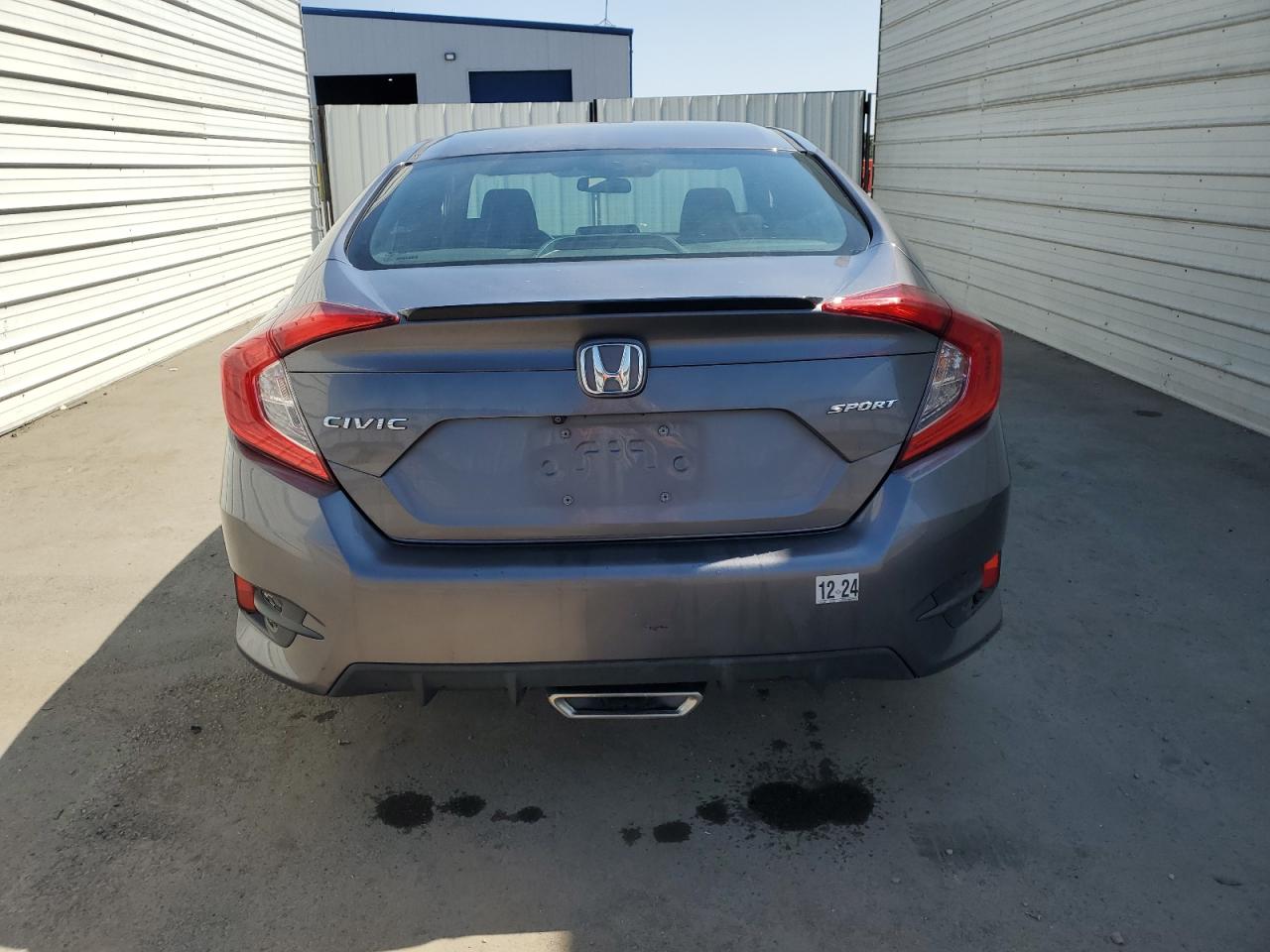 Lot #2888158302 2021 HONDA CIVIC SPOR