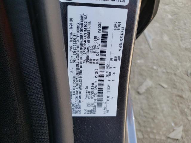 2017 FORD FIESTA SE - 3FADP4BJ7HM102193