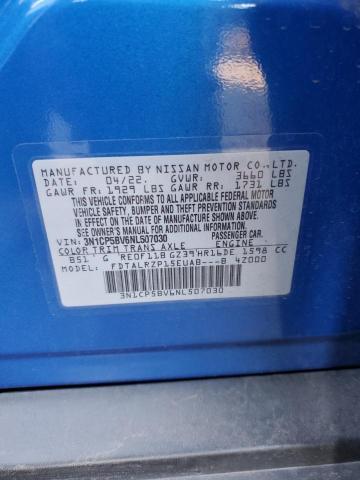 2022 NISSAN KICKS S - 3N1CP5BV6NL507030