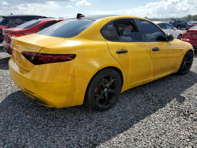 ALFA ROMEO GIULIA TI 2019 yellow  gas ZARFAMBN0K7603506 photo #4