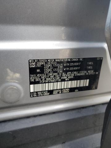 2019 TOYOTA RAV4 XLE - 2T3P1RFV1KW027130