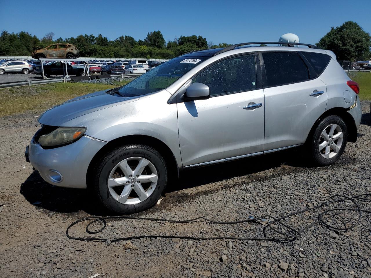 NISSAN MURANO S 2010 silver  gas JN8AZ1MW1AW103185 photo #1