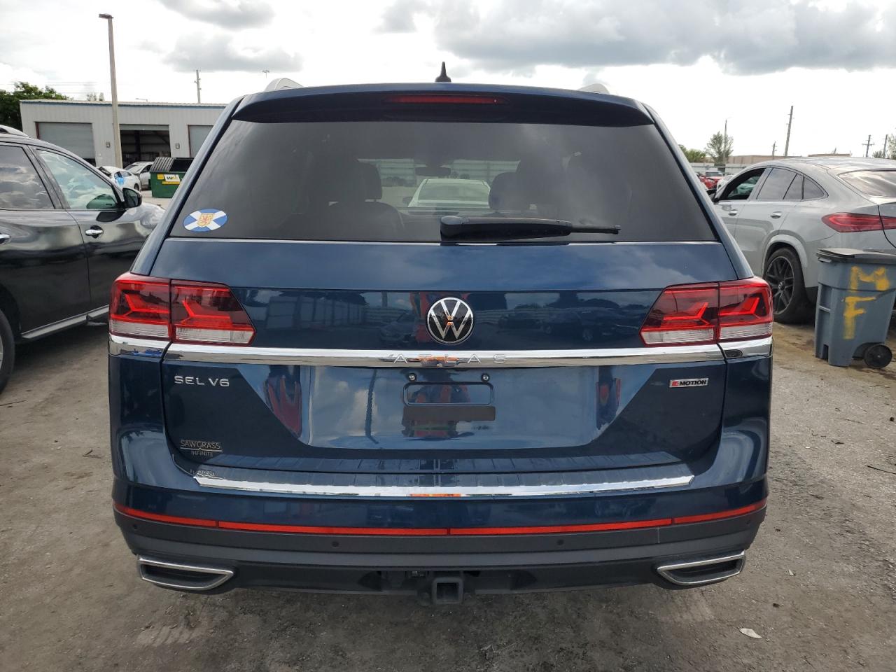 Lot #2956941911 2021 VOLKSWAGEN ATLAS SEL