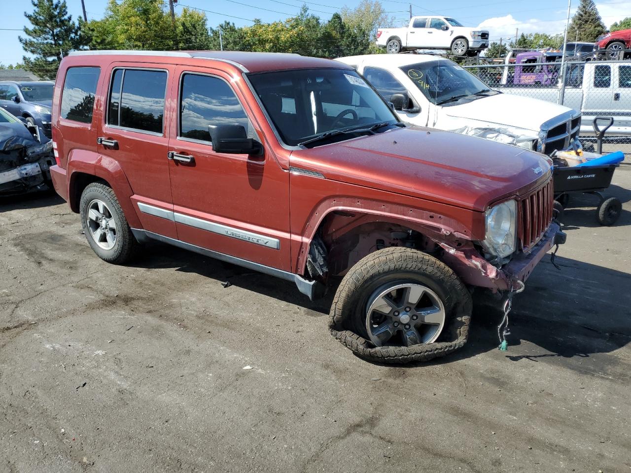 Lot #2843592888 2008 JEEP LIBERTY SP