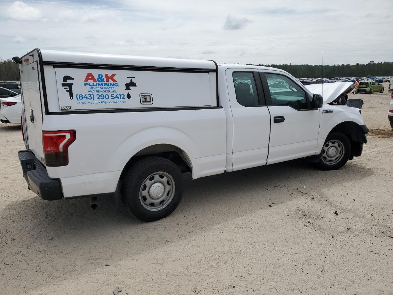 Lot #2969815332 2016 FORD F150 SUPER