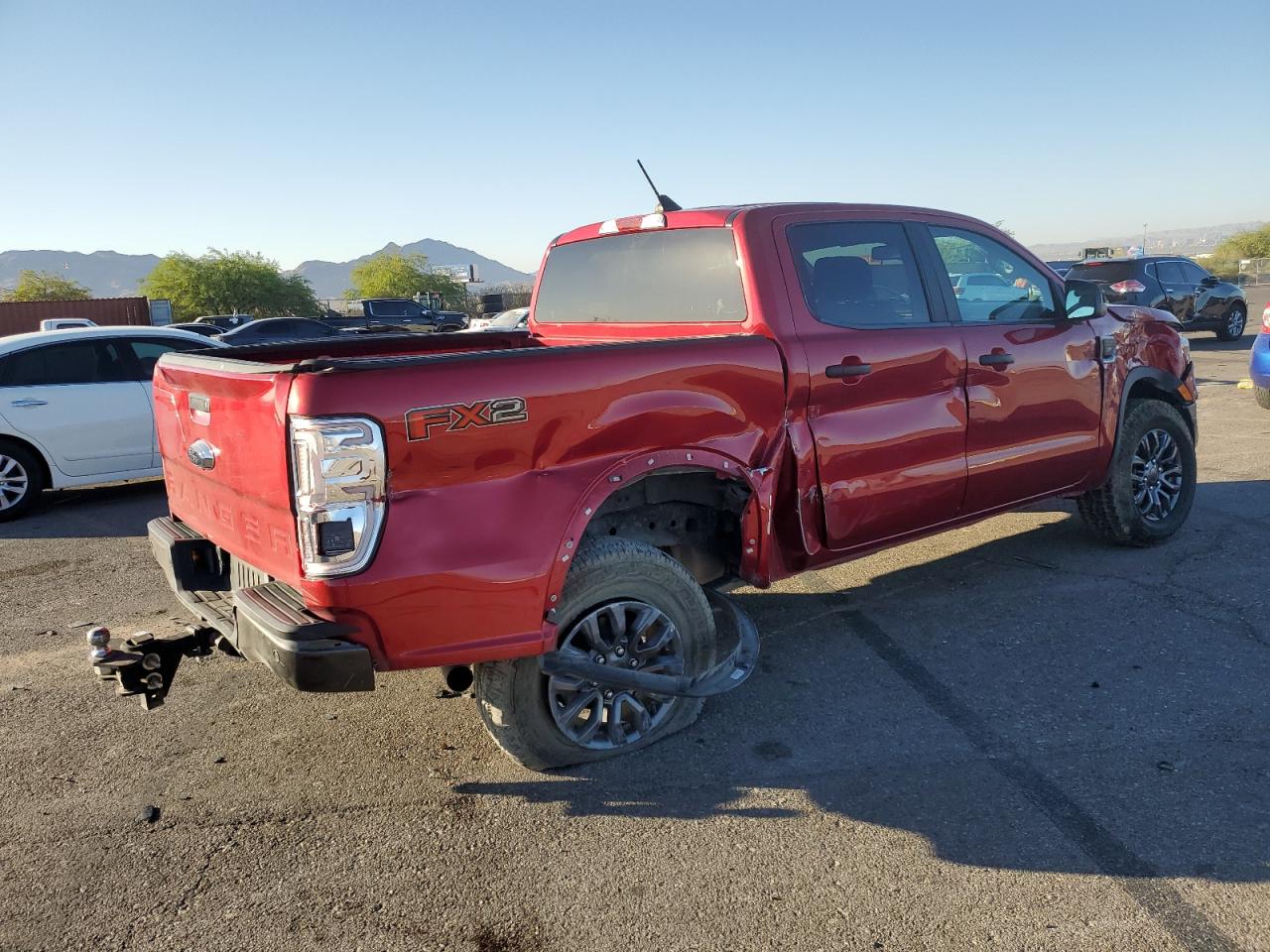 Lot #2964412248 2021 FORD RANGER XL