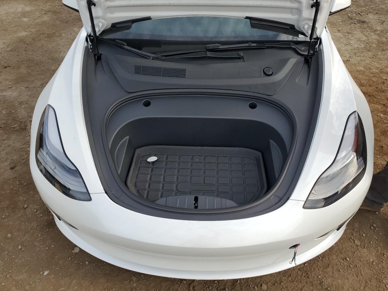 Lot #3034673645 2022 TESLA MODEL 3